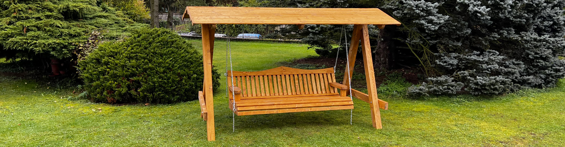 Zahradní dřevěné houpačky, kvalitní česká výroba - houpacka.cz - 4