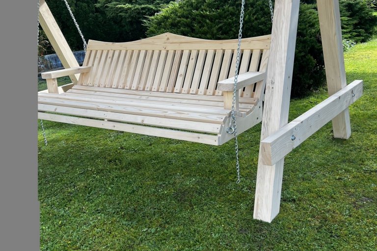 Zahradní houpačka Relax bez nátěru - foto č. 5